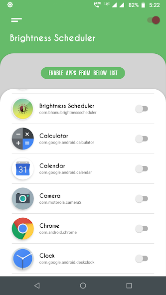 Brightness Scheduler - Brightness per app manager