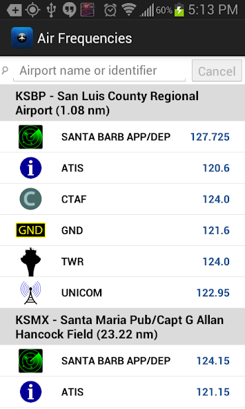 Air Frequencies