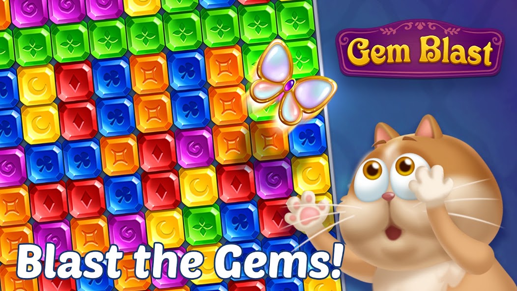 Gem Blast: Magic Match Puzzle 