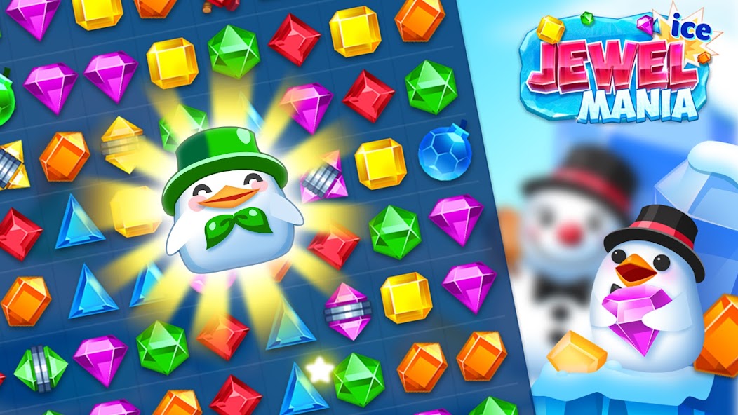 Jewel Ice Mania:Match 3 Puzzle 