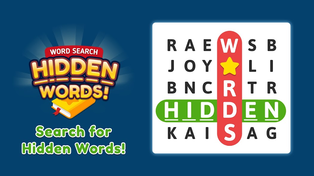 Word Search: Hidden Words 