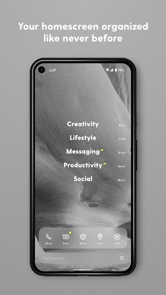 Ratio: Productivity Homescreen