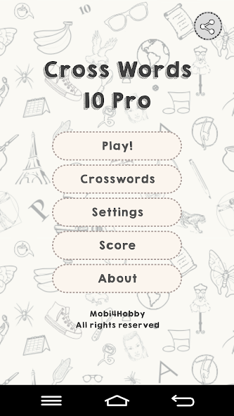 Crucigramas 10 Pro 