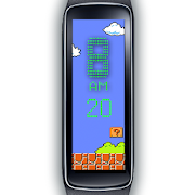 Gear Fit 8 Bits World Clock