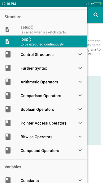 Arduino Language Reference