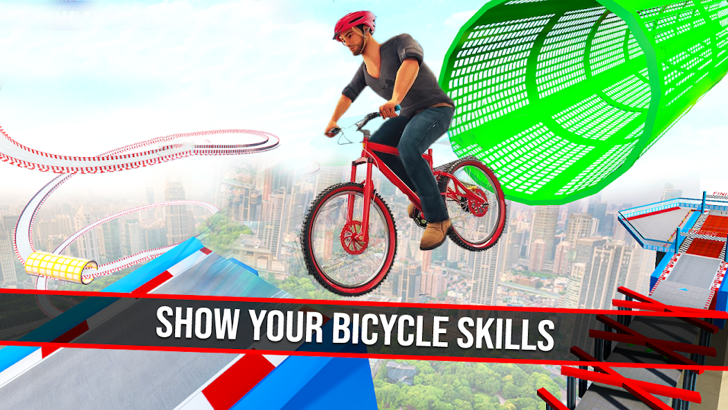 Off-road Bicycle Stunt Game 