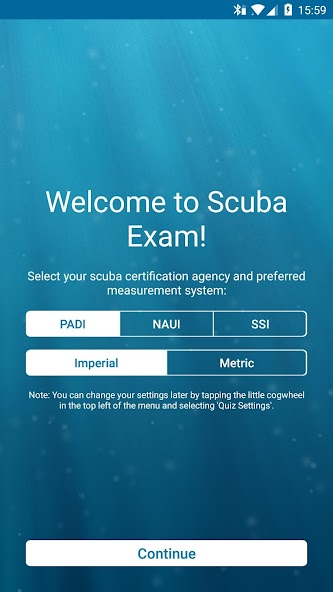 Scuba Exam