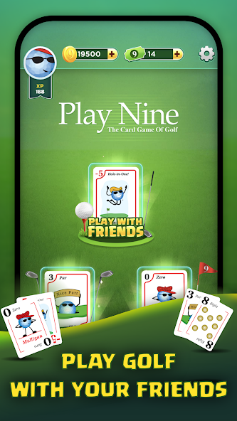 Play Nine: The Card Game Of Golf