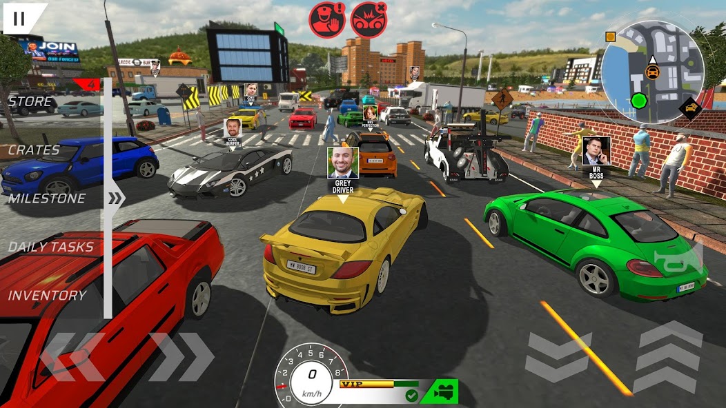 Car Drivers Online: Fun City 