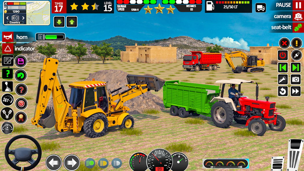 Village Farming Simulator - New Tractor game