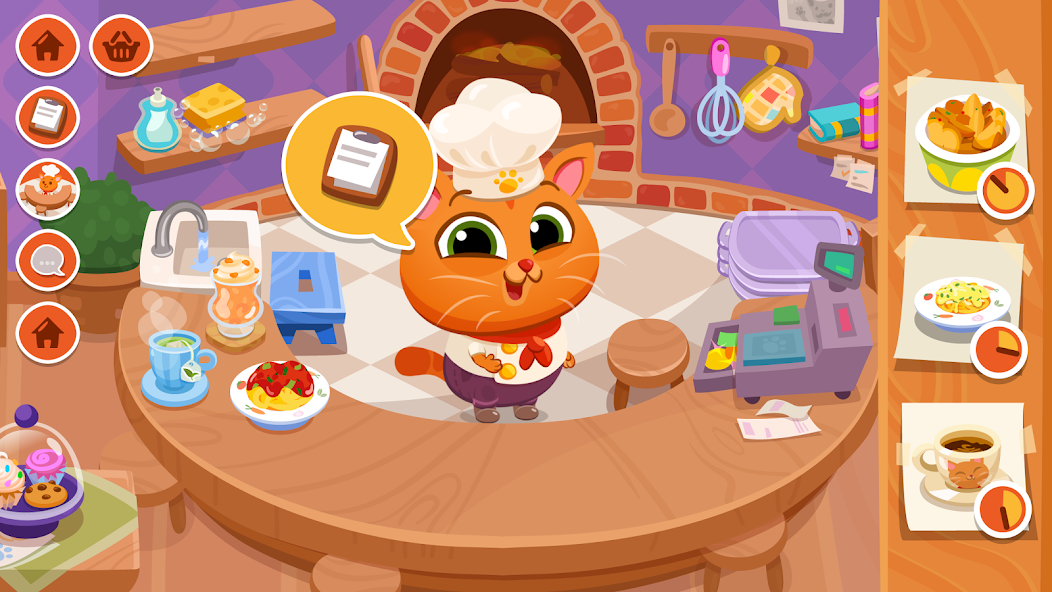 Bubbu Restaurant - My Cat Game 