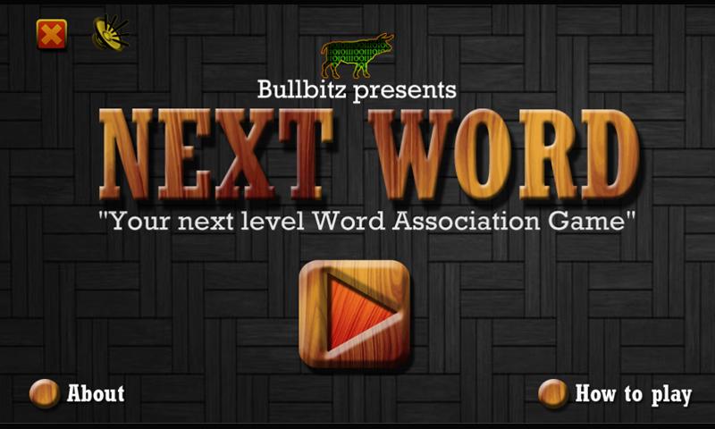 Next Word - Word Association 