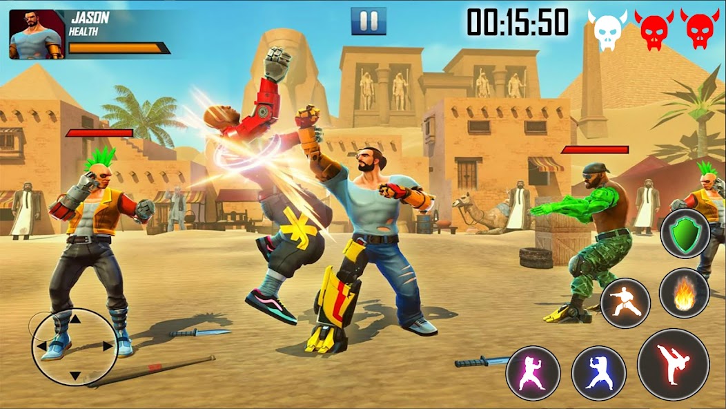 City Street Fighter Games 3D