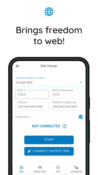 DNS Changer - Secure VPN Proxy