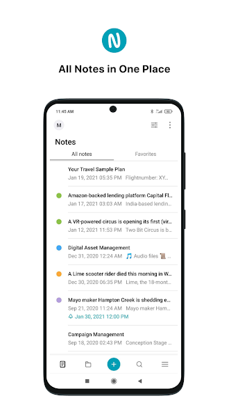 Nimbus Note - Useful notepad