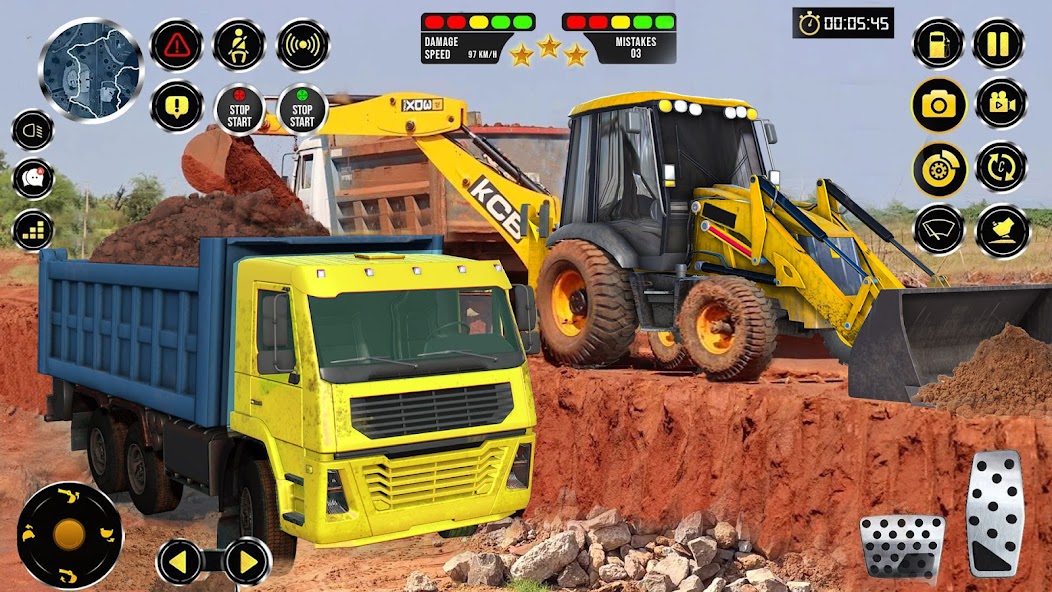 Heavy Excavator JCB Games 