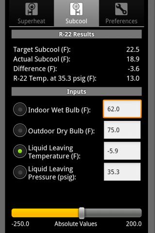 HVAC Refrigerant Charge