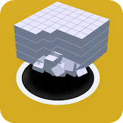 Black Color Hole 3D: Black Hole Eat All Blocks!