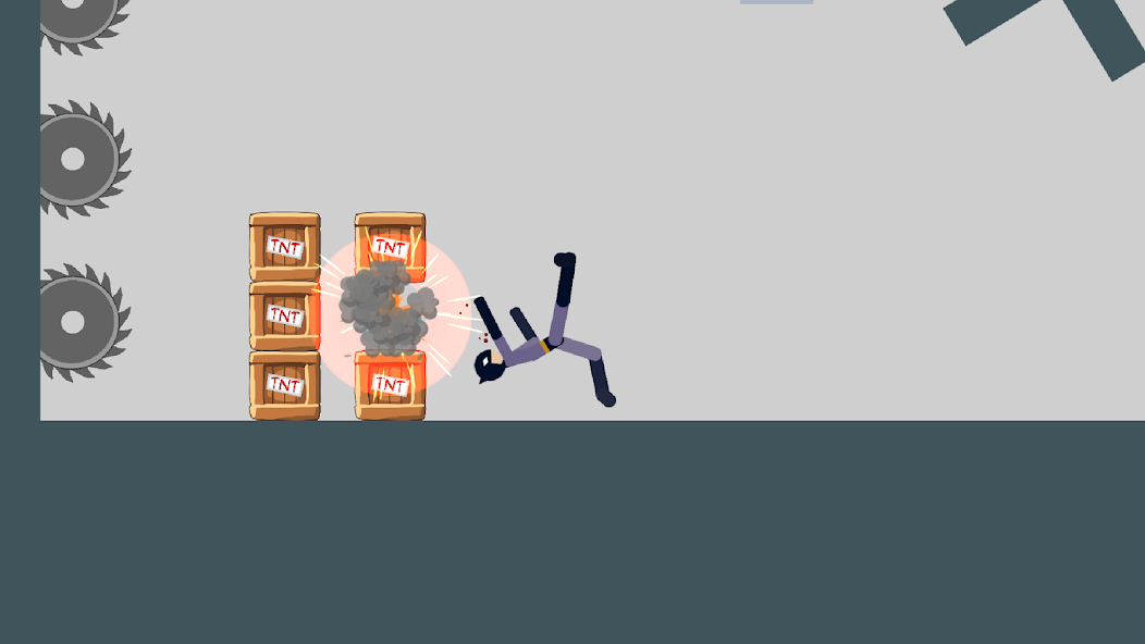 Stickman Crash: Dismounting 