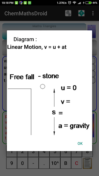 ChemMathsDroid Engineering,Chemical,Maths tools