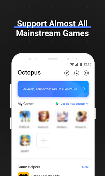 Octopus - Gamepad, Keymapper