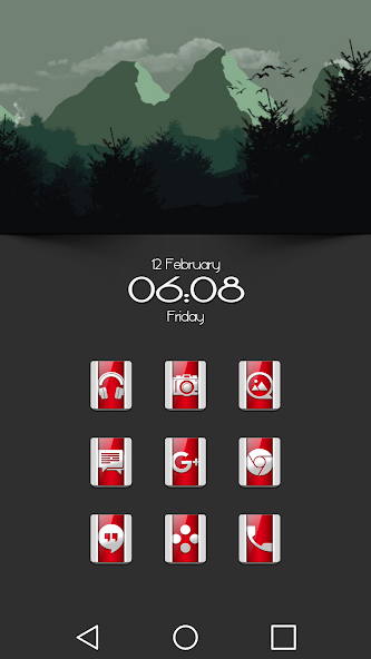 Carter Red - Icon Pack