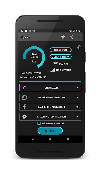 iSpeed - Phone Memory Cleaner