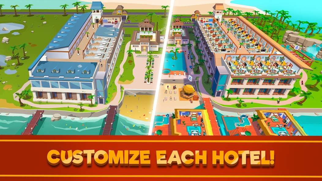 Hotel Empire Tycoon－Idle Game 