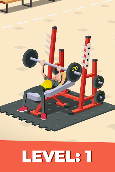 Idle Fitness Gym Tycoon - Game 