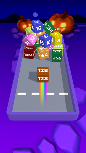 Chain Cube 2048: 3D Merge Game 