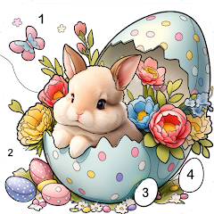 Happy Easter Coloring Games