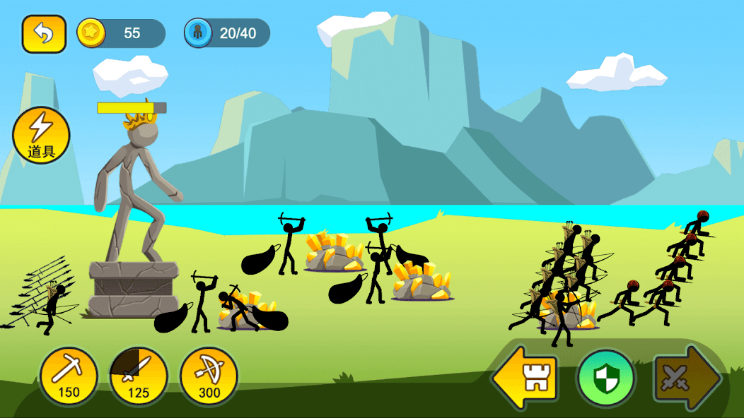 Stickman Battle - War Strategy 