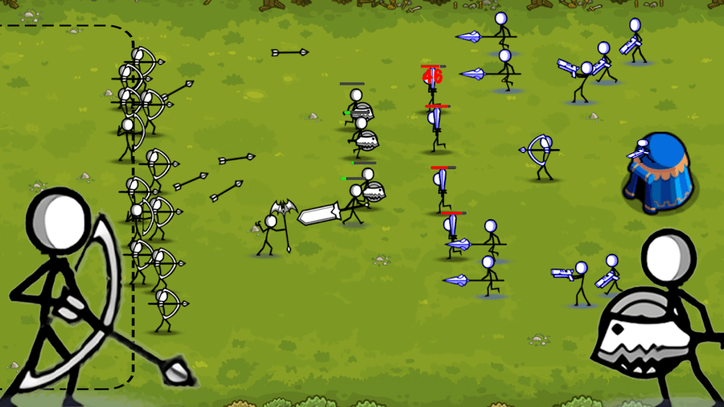 Stickman Army War - Stick Game