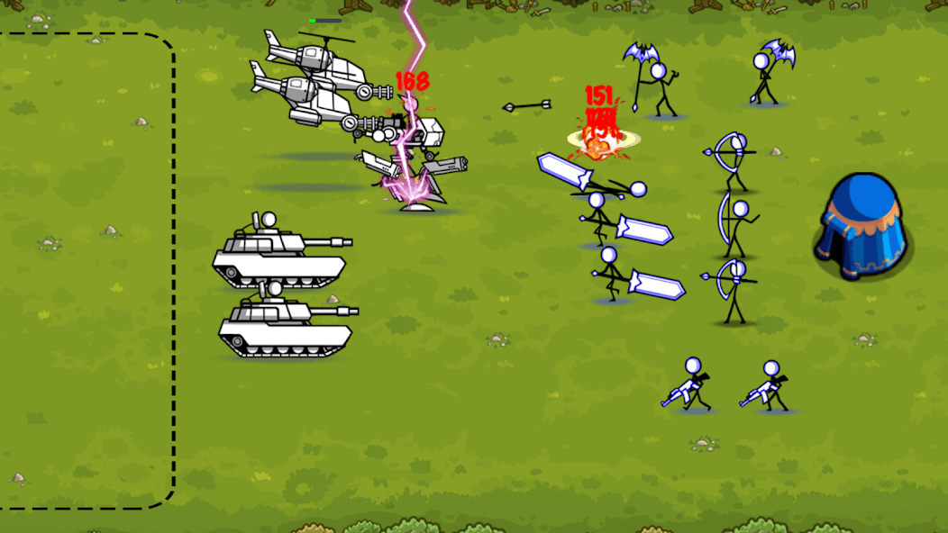 Stickman Army War - Stick Game