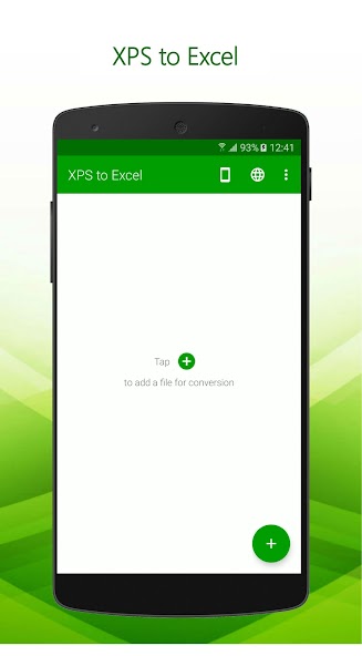 XPS to Excel