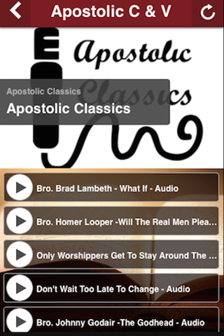 Apostolic C&V (OLD)Get CV PRO