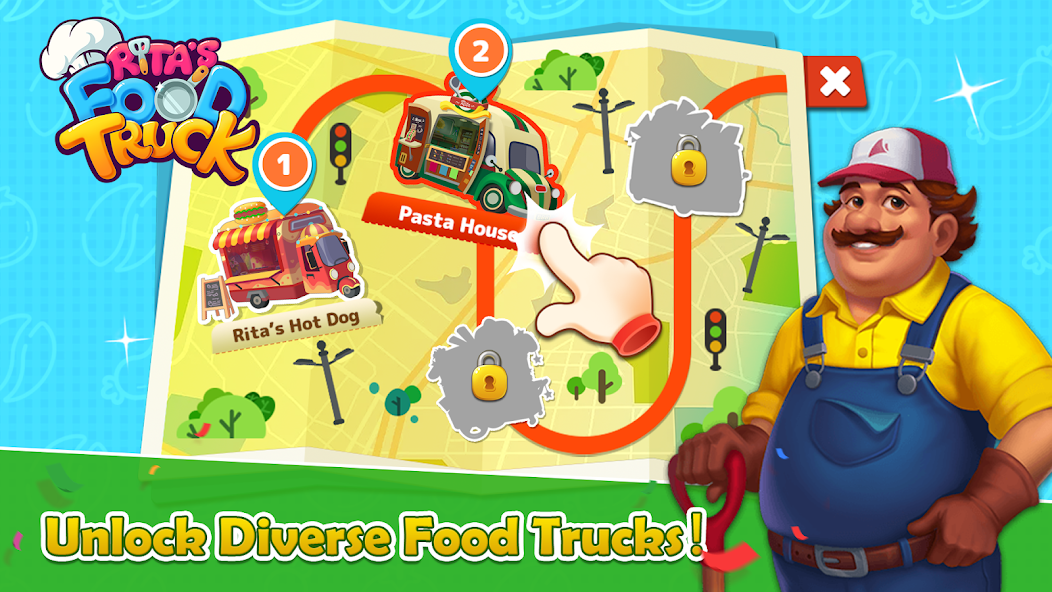 Rita's Food Truck:Cooking Game