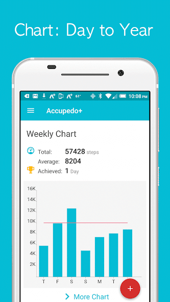 Accupedo+ pedometer