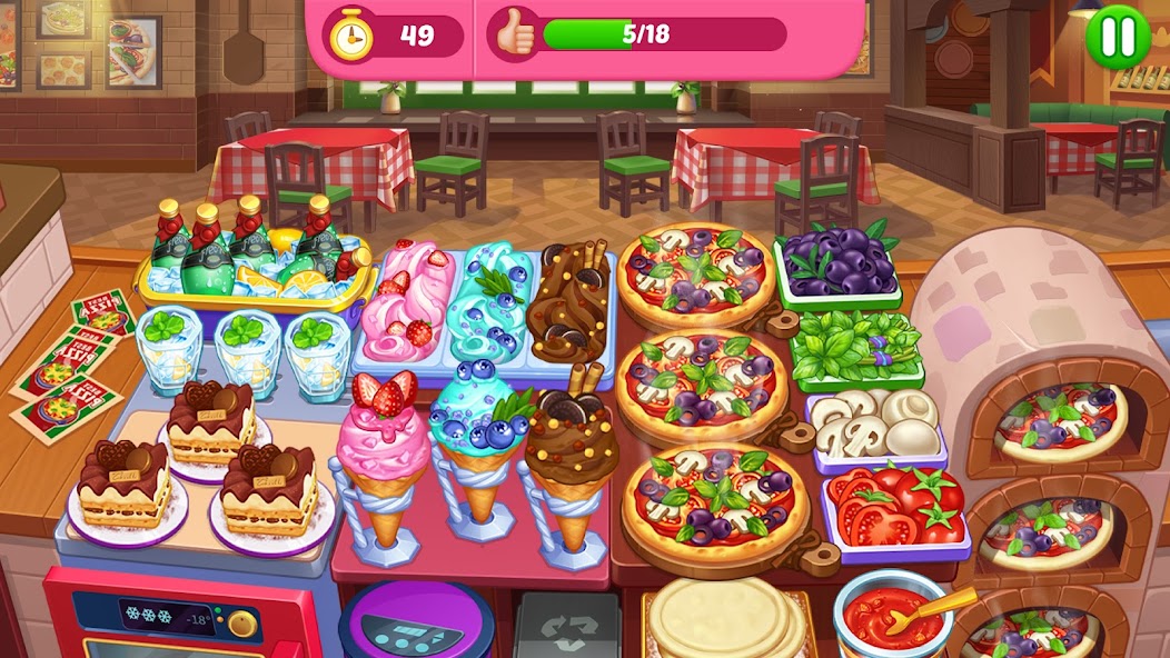 Crazy Cooking Diner: Chef Game 