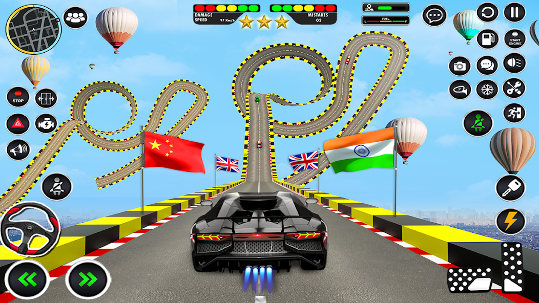 Crazy Car Race 3D: Car Games 