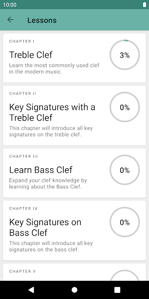 Clefs: Music Reading Trainer