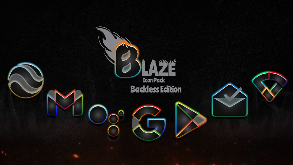 Blaze Backless Icon Pack