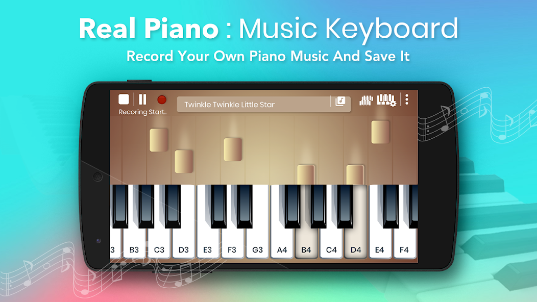 Real Piano : Music Keyboard