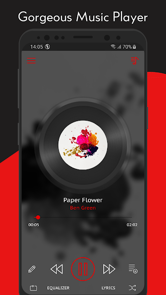 Crimson Music Player