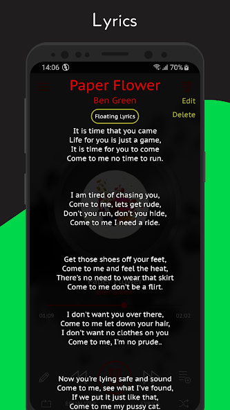 Crimson Music Player