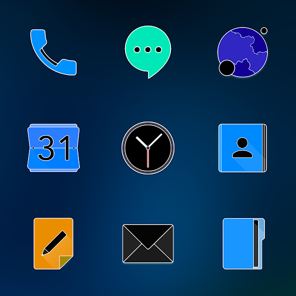 FluOxigen - Icon Pack