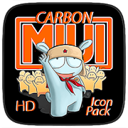 MIUl Carbon - Icon Pack