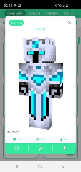 Skins-MASTER for Minecraft