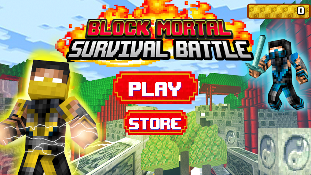 Block Mortal Survival Battle 