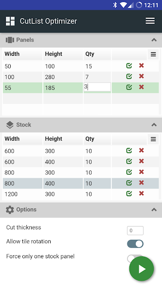 CutList Optimizer